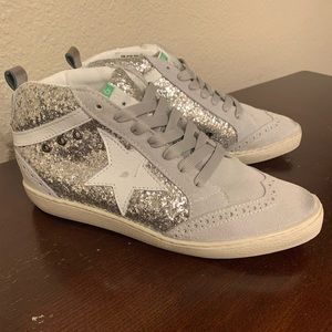 Freebird by Steven Glitter Star Sneakers